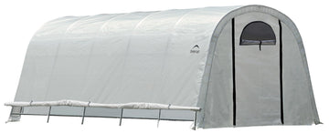 12' x 20' x 8' GrowIT Roundtop Greenhouse Walk-Thru Access Round Roof Style Outdoor Backyard Garden Heavy Duty Plant