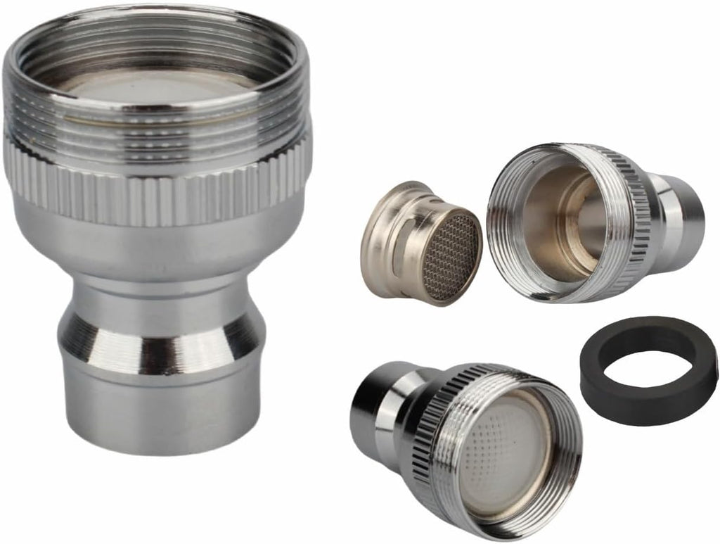 Dishwasher Faucet Adapter (Chrome-brass) fit for, Panda, Portable Dishwasher to Sink