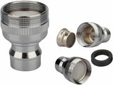 Dishwasher Faucet Adapter (Chrome-brass) fit for, Panda, Portable Dishwasher to Sink