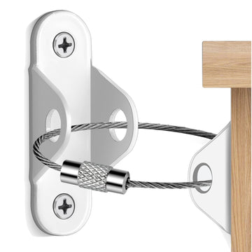 Furniture Anchors 10 Pack, Anti Tip Kit for Baby Proofing