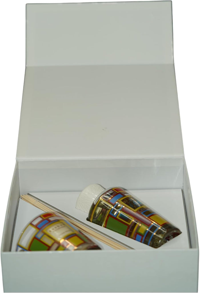 Luxury Gift Box Scented Candle and Fragrance Diffuser My First Baobab Ocean Drive (Tangerine-Yuzu-Cedar), a Graphic - Set of 3
