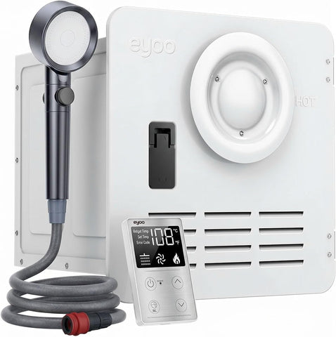 RV Tankless Water Heater, 78, 000 Highest BTU, Propane On-Demand Hot Water, High Altitude 14, 500 ft