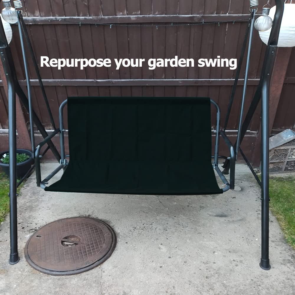Upgraded Outdoor Replacement Swing Seat Cover Patio Chair Bench