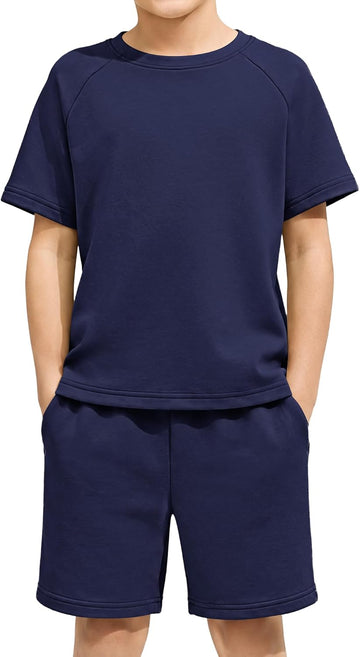 Boys Short Sets 2 Piece Summer Outfits Matching Set