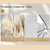 32 in. x 80 in. Sliding Pocket Door, 3-Lite Frosted Glass Interior Door with Frame and Hardware Kit 