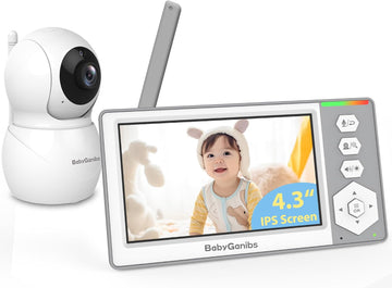 Monitor with Camera and Audio No WiFi Remote Control 4.3''