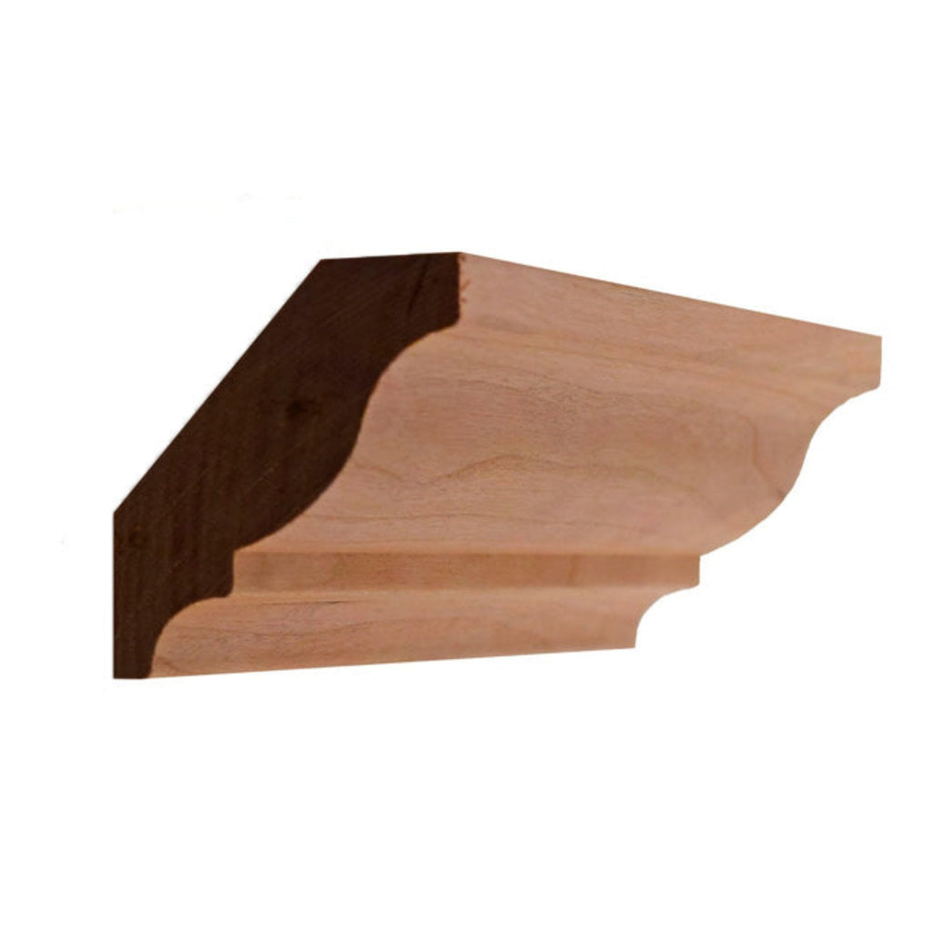 Colonial Crown Moulding Trim, 3/4" x 2-5/8", Maple, 94"