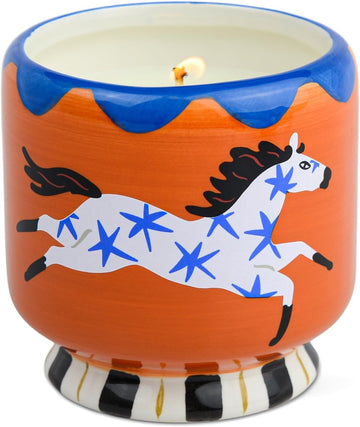 A Dopo Scented Candle, Horse, Sienna Sunset, 8 oz - Set of 8