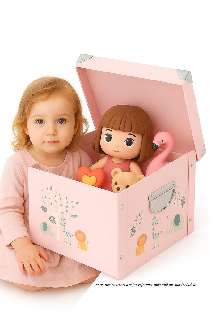 Baby Keepsake Box - Large Memory Storage for Newborns, Suitable for Boys and Girls, Strong, Durable, and Collapsible