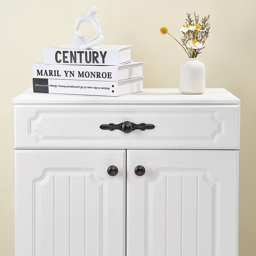5Set Cabinet Hardware,ORB Drawer Knobs & Back Plate