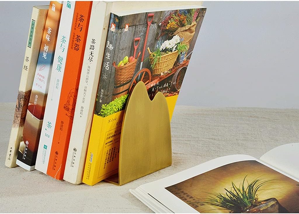 Bookend Cute Book End Literary Bookend Practical Bookends Modern Personality New Chinese Brass Retro Study Room
