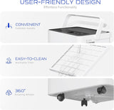 Energy Star Certified Dehumidifier for Home and Basement, Portable Dehumidifier with Drain Hose and Water Tank