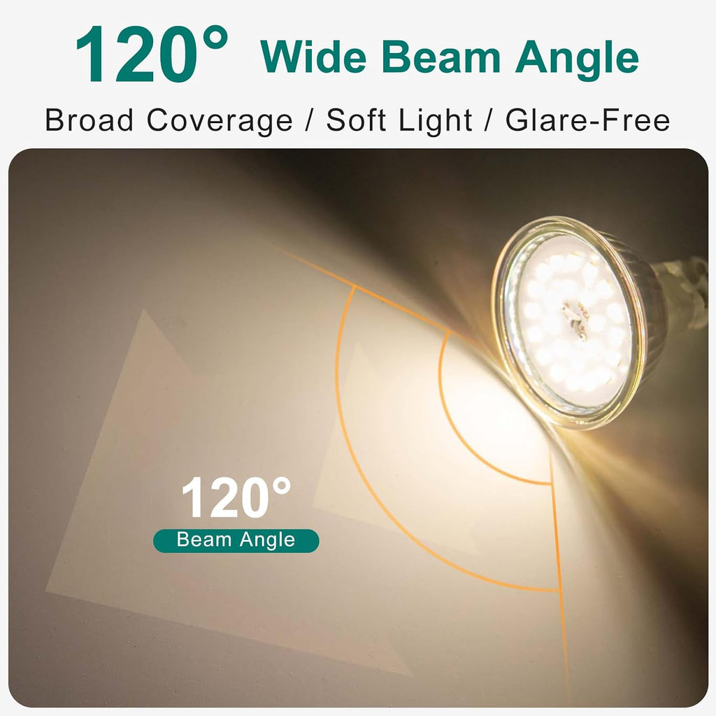 GU5.3 LED Bulb, 50W Equivalent, Natural White 4000K, 670LM
