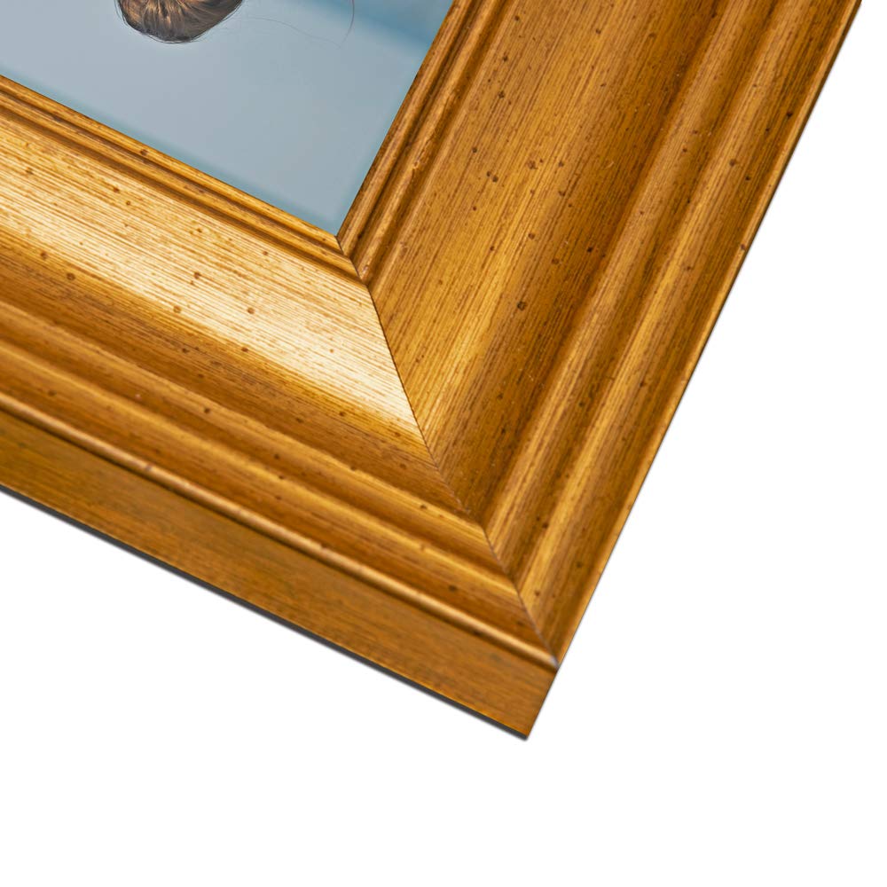 11x14 Picture Frames (1 Pack, Gold) Photo Frame with Plexiglass for Wall Mount Display