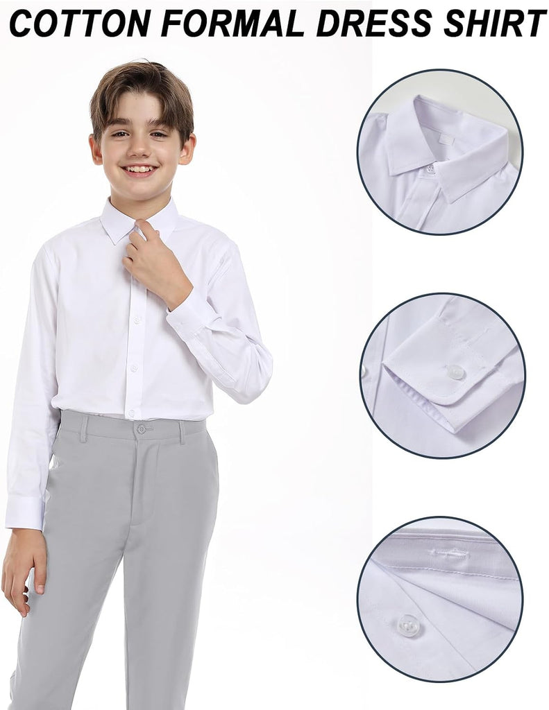 Boys Suits Formal Slim Fit Wedding Ring Bearer Outfit Dress Tuxedo Suit Set