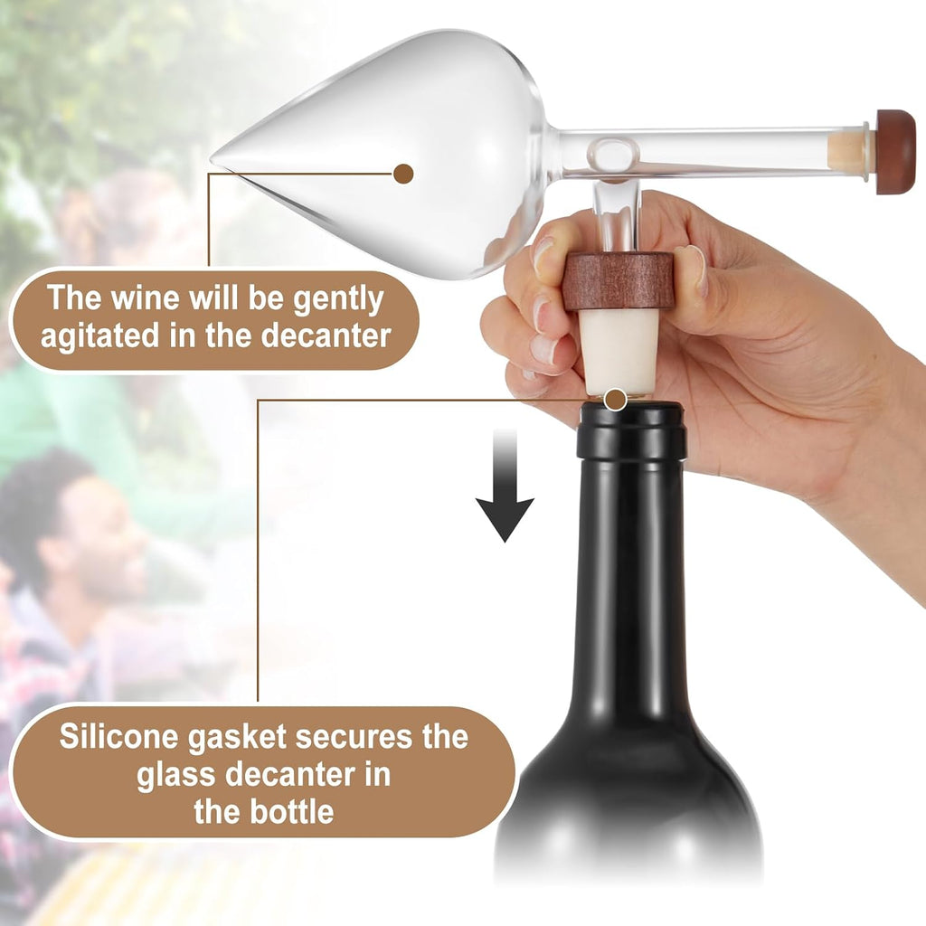 1 Pcs Wine air Aerator Decanter with Aerator Pourer Red White in Bottle Aerators Wine Gift Accessories Makes Your