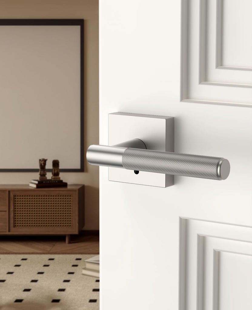 1 Pack Brushed Brushed Satin Nickel Interior Door Handles