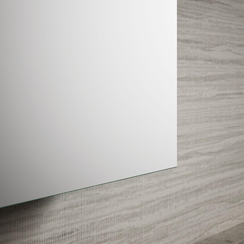 81145-DA1 Maxstow Frameless Surface Mount Bathroom Medicine Cabinet, 20 in. W x 24 in. H, Dark Anodized Aluminum