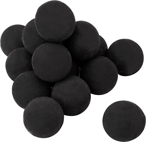 Ceramic Fire Pit Balls, Set of 15 Round Fire Stones Set