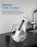 Nugget Ice Maker Countertop 44lbs Per Day Pebble Sonic Ice Makers Machine Chewable Pellet Ice with Self-Cleaning
