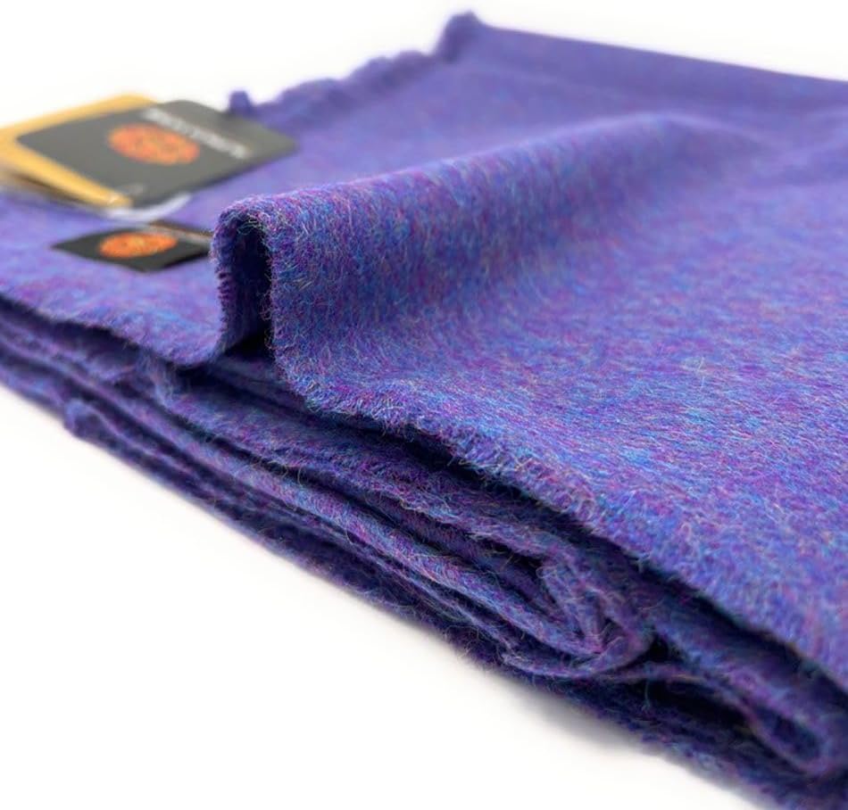 Home | Liam Baby Alpaca Throw Blanket | Season | 100% Baby Alpaca Wool | 6 Feet Long X 4.25 Feet Wide
