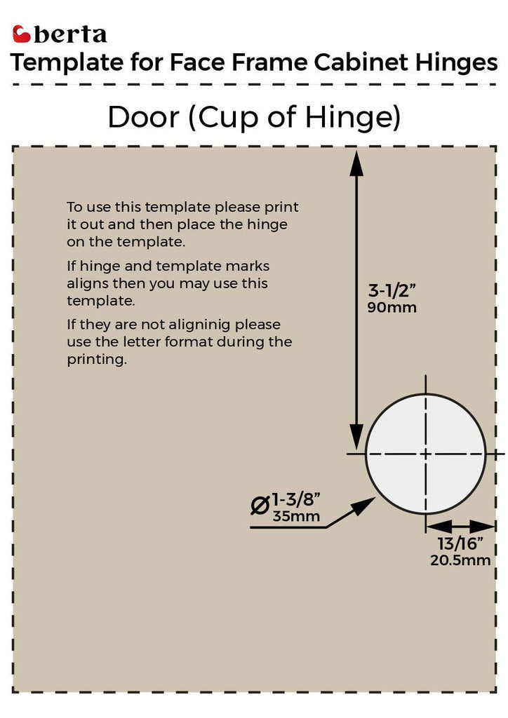 2-Pack 3/8" Overlay 105° Soft Close Face Frame Cabinet Hinges