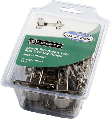 HC11SFC-NP-B1 35mm European 110-Degree Full Overlay Hinge