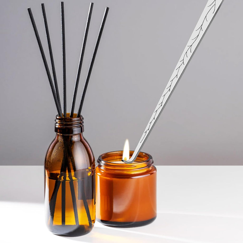 Candle Wick Trimmer, Candle Snuffer and Wick Dipper & Candle Accessory Set, 3 in 1 Candle Care Kit for Candle Lover