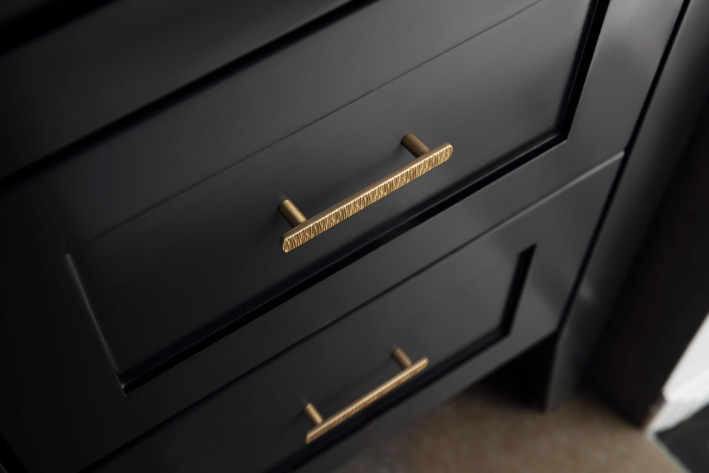 5 Inch (128 mm) Hole Centers Luxurious & Sturdy Zinc Alloy Cabinet Handls,Champagne Bronze Cabinet Pulls