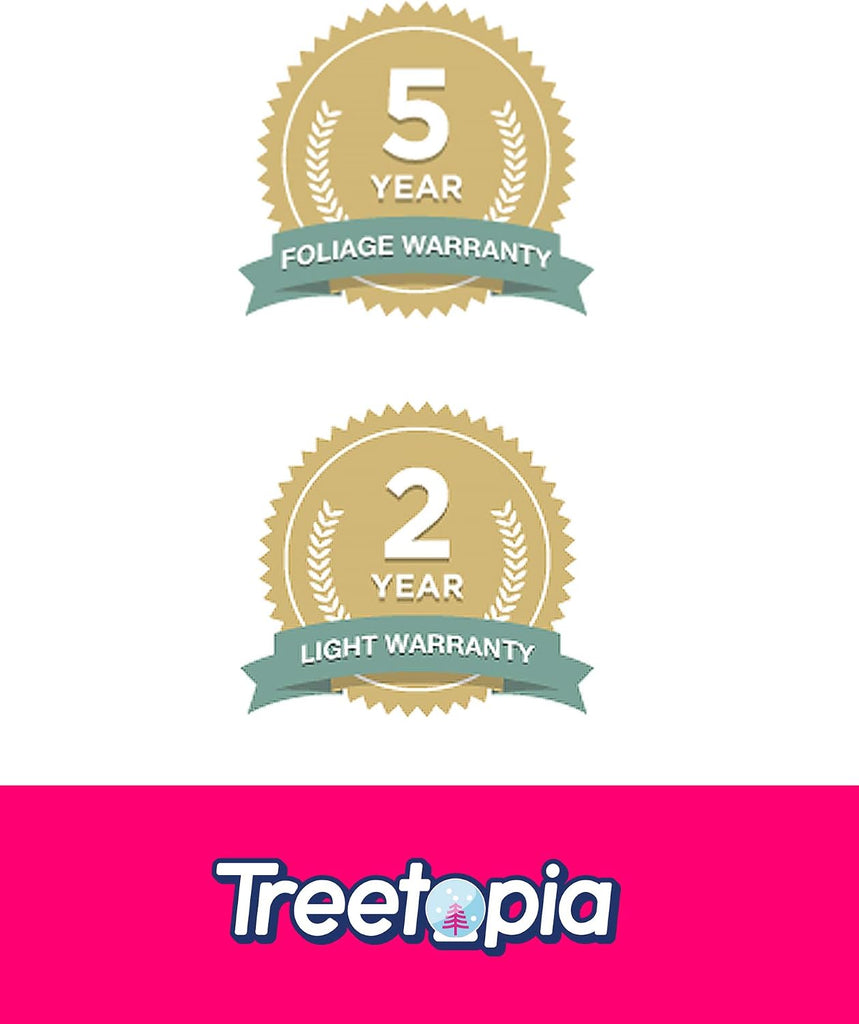 Empire Pencil Tree - Artificial Indoor Christmas Tree, Prelit with LED Clear Lights, Hinged Branches, Holiday Décor