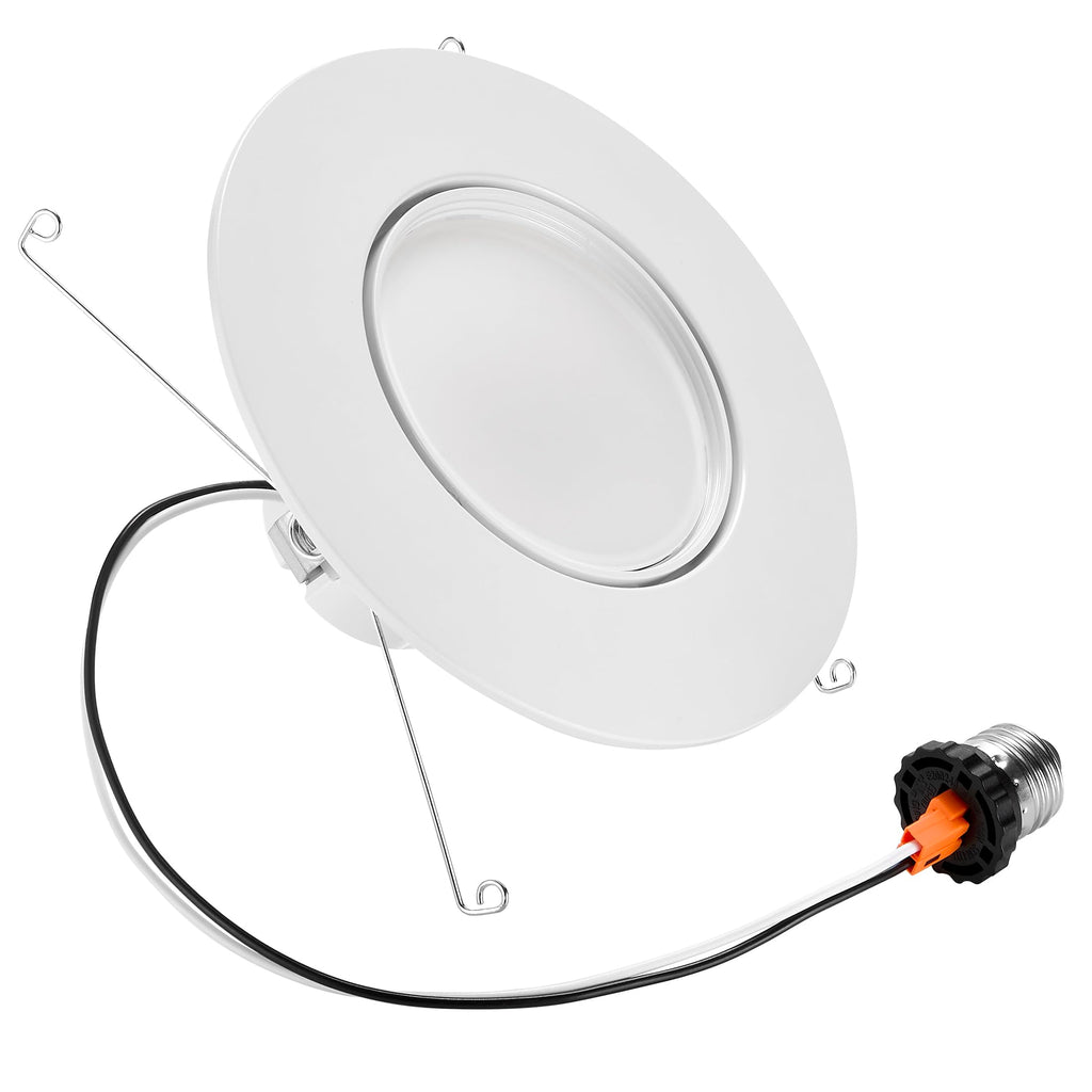 5" & 6" Rotatable LED Retrofit Downlight Gimbal, 1100 Lumens, 5 CCT