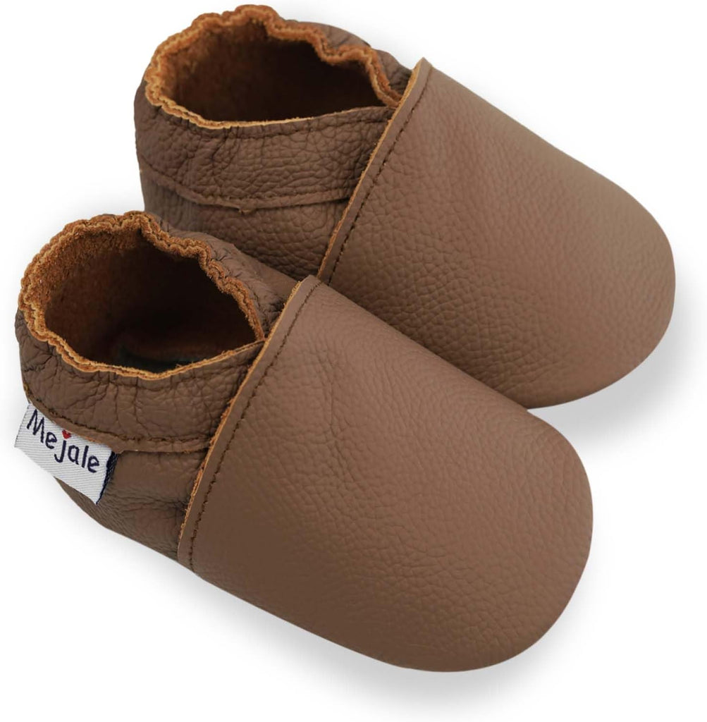 Baby Boy Shoes Soft Sole Leather Moccasins Infant Toddler Slippers