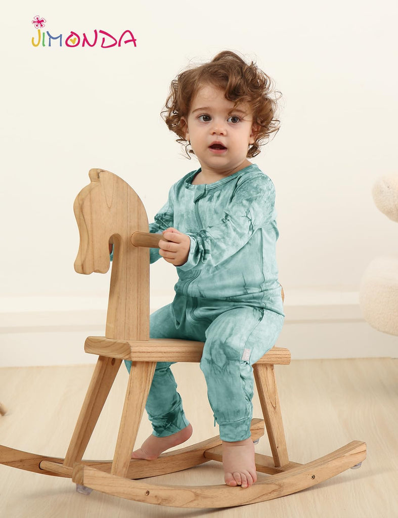 Baby Girl Boys Bamboo Rayon Pajamas,Footless Pjs