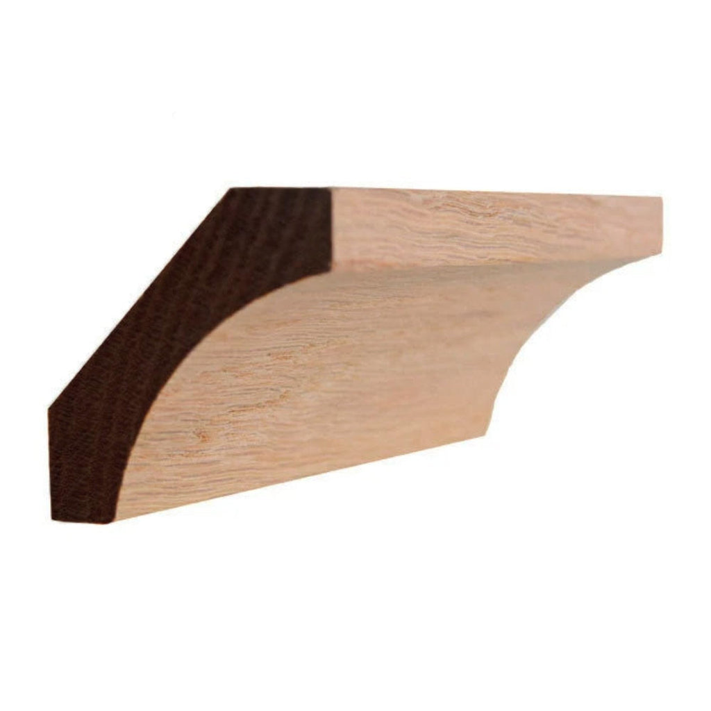 Cove Crown 3/4" x 2-5/8" Unfinished 1-7/8" High x 1-3/4" Deep, Poplar, 94"