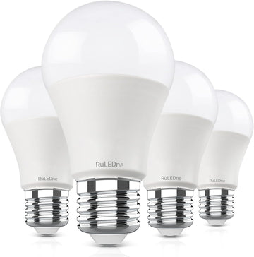 A19 LED Light Bulb 6500K Daylight,12W(100 Watt Equivalent), Not Dimmable 1400LM AC120V, E26 Medium Base LED Globe