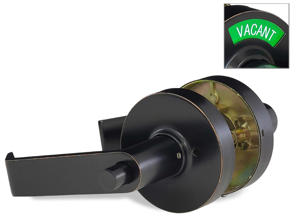 ADA Compliant, Single Egress Indicator Privacy Lock C5FA-R Durable ANSI Grade 2 Comp Commercial Right Handed Non