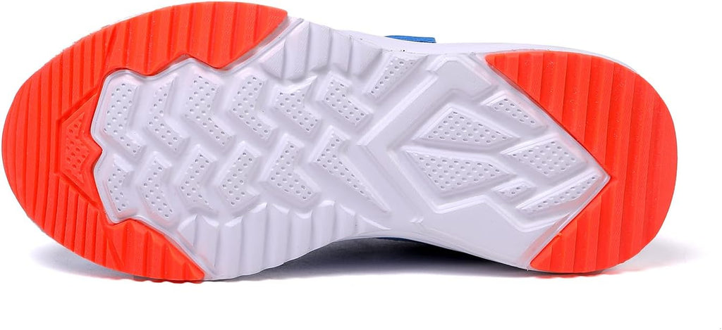 Kids Athletic Tennis Shoes, Lightweight Running Sneakers, Non-Slip Sport Shoes, Boys Girls