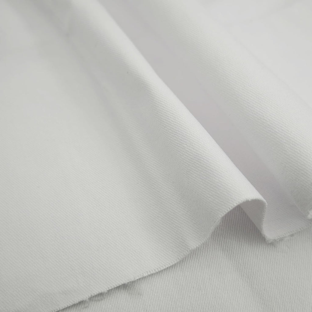 5 Yard 8 oz White Denim Fabric for Sewing (60''x180'')