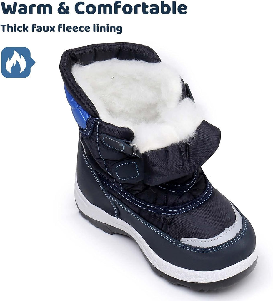 Kids Boys Girls Winter Snow Boots Toddler/Little Kid
