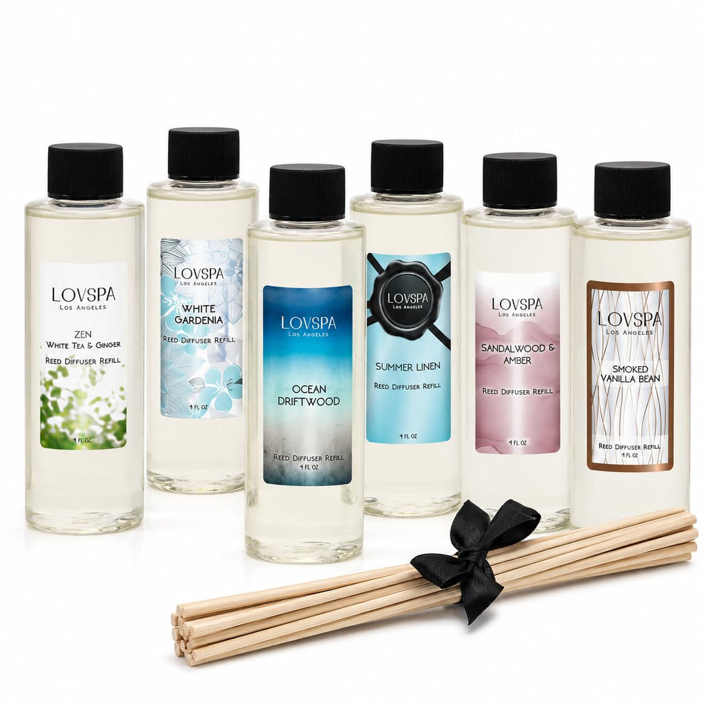 Mahogany Teakwood Diffuser Oil - Luxury Essential Oils for Diffuser Refill & Air Freshener Room Spray - Long-Lasting