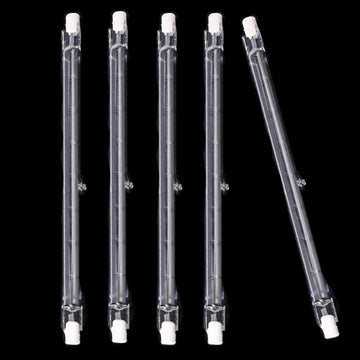 5PC R7S 254mm T3 1000W 230V Halogen Bulb J-Type Double Ended Halogen Light Bulbs R7S 254MM 120V 15000W Dimmable Warm