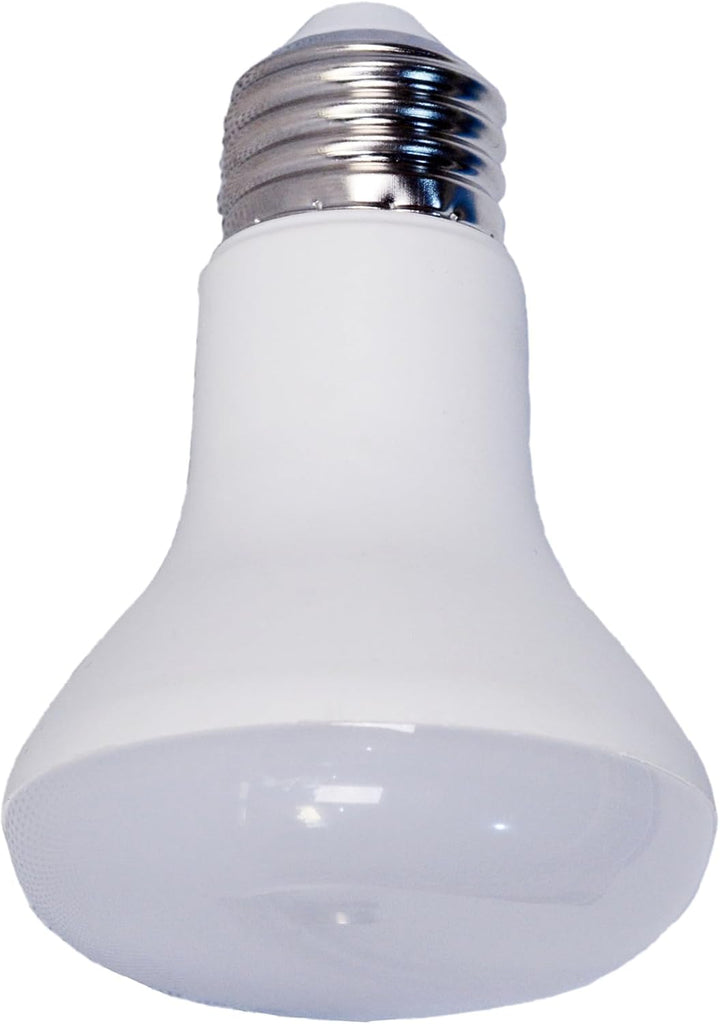 Br20 Smooth LED Light Bulb Warm White,8W (60W Equiv), 3000k,850lm, Dimmable,E26 Based,UL- Listed