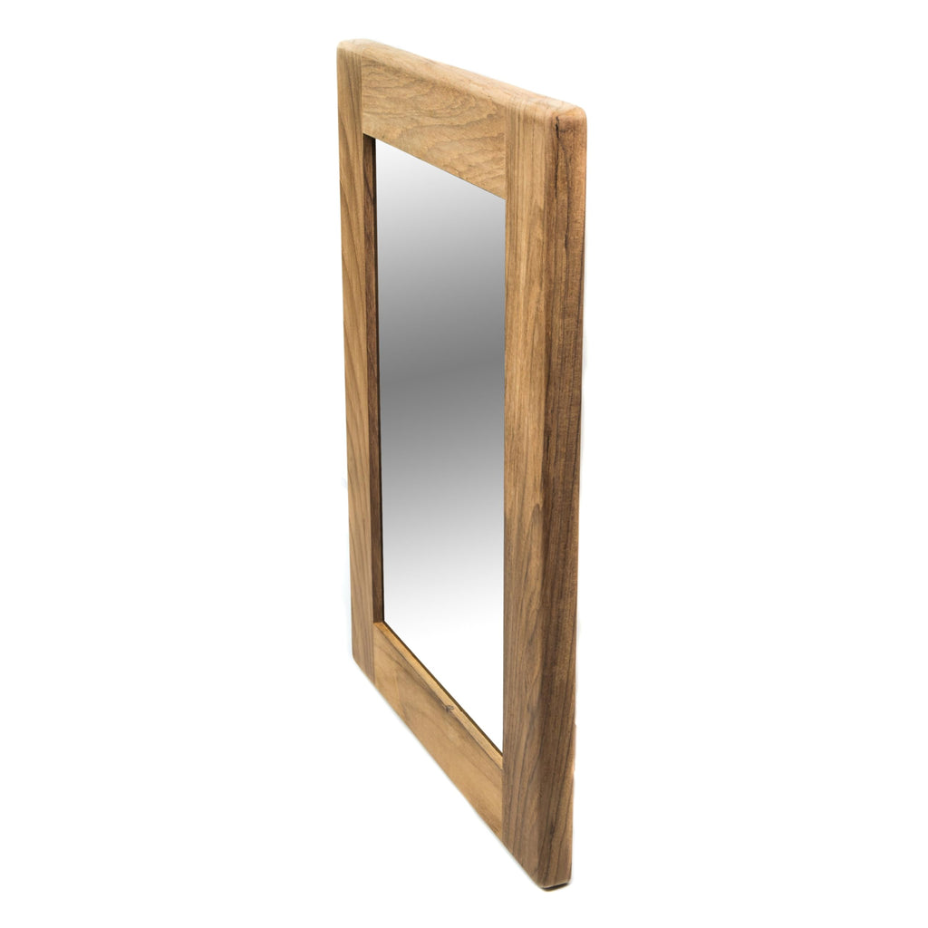 Teak Rectangular Mirror