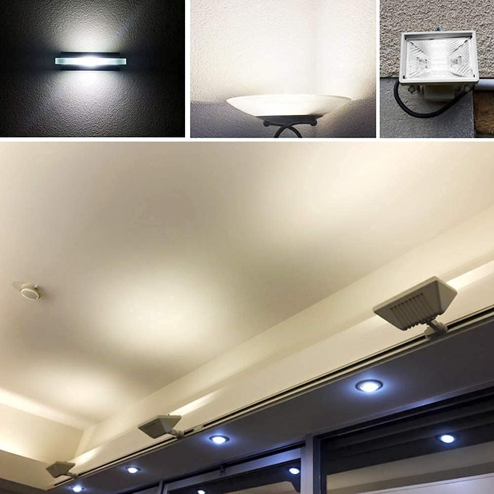 118mm 10W R7S LED Bulbs 128 LEDs R7S Corn Light 100W Halogen Equivalent J Type T3 120V R7S Non-Dimmable Double