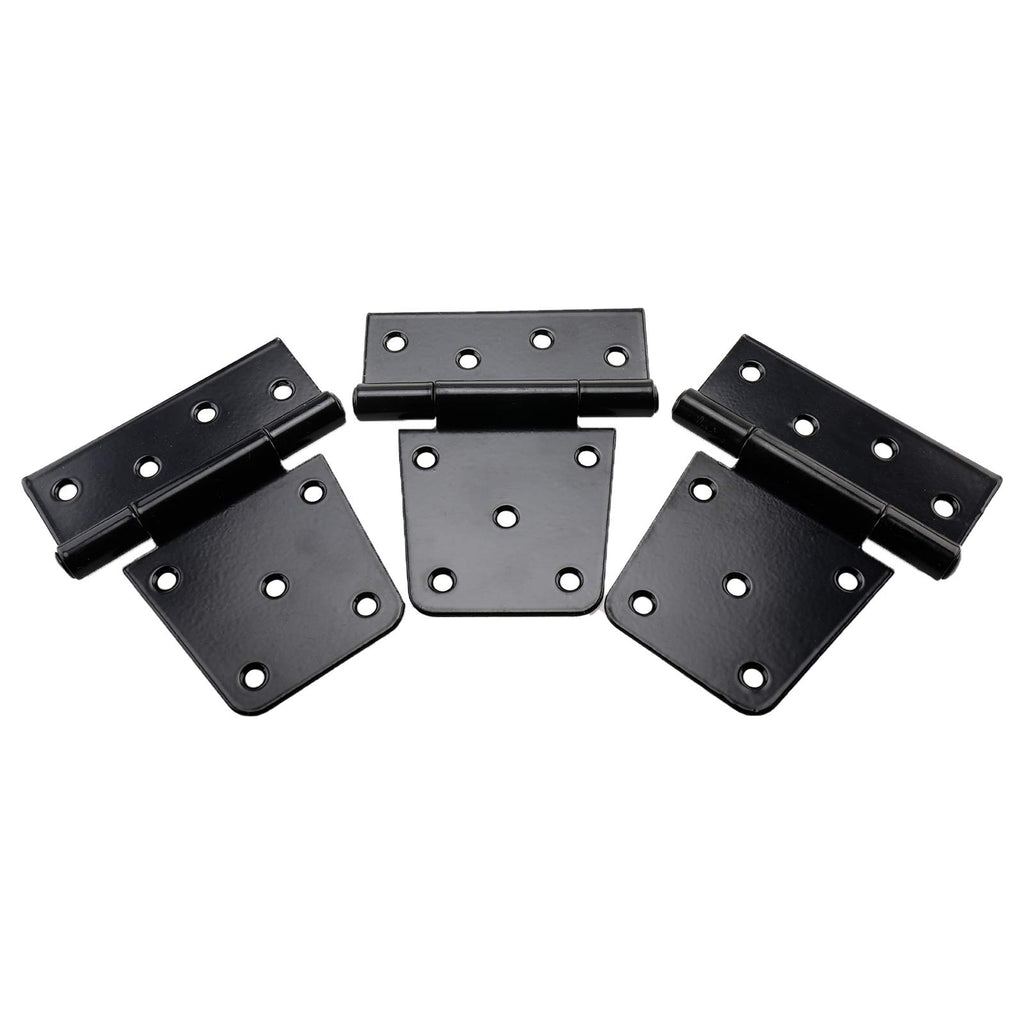 6 Pack 3.5 Inch Heavy Duty Gate Hinges, Barn Door Hinges with Screws