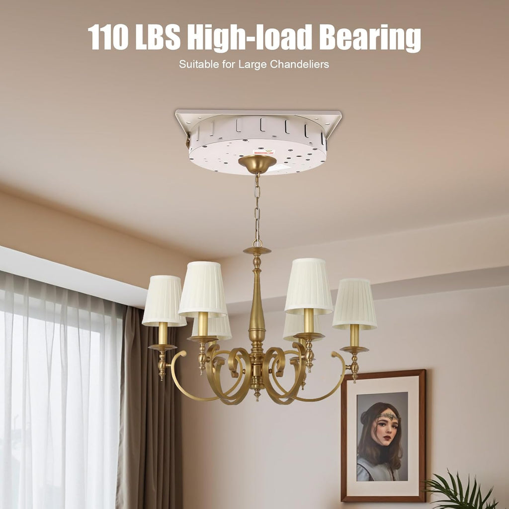 110 lb Motorized Chandelier Lift System with Remote Control – Light-Duty