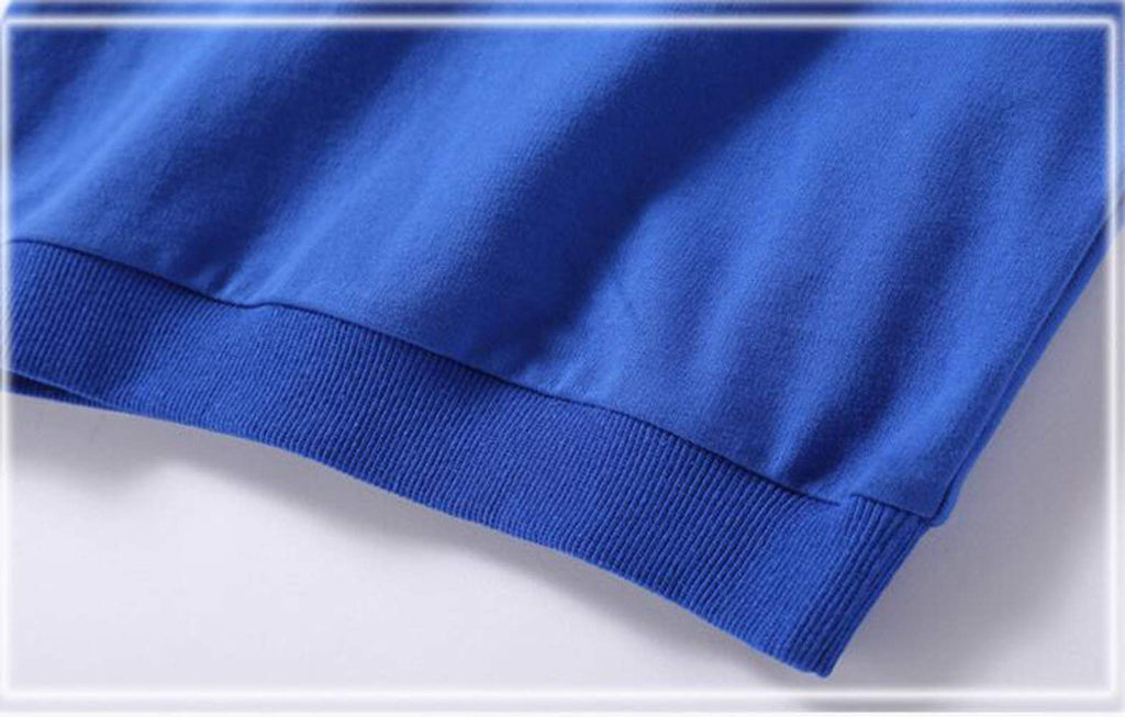 Unisex Kids Solid Cotton Thin Pullover Sweatshirt T-shirt Toddler Baby Crewneck Long Sleeve Tshirts Tops Blouse Royal