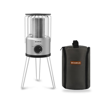 2 in 1 Propane Heater & Stove, CAMPLUX 8500 BTU Portable Propane Heater Indoor with Handle, Outdoor Gas Stove