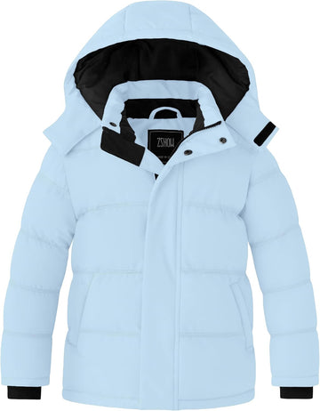 Girl's Winter Coats Waterproof Puffer Jacket Outerwear Winter Jacket