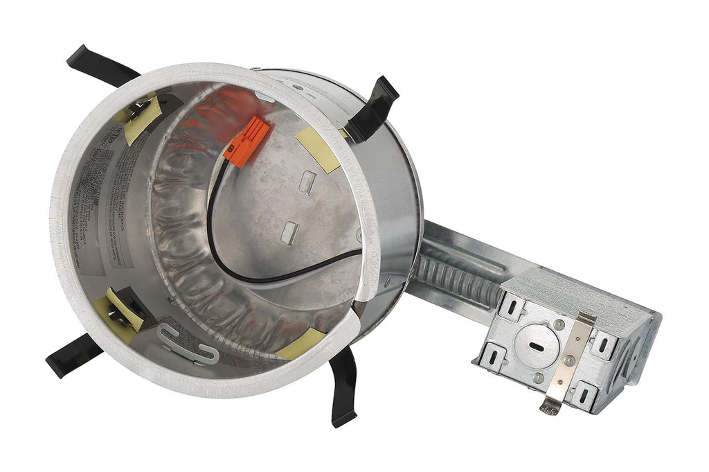 Led Recessed Ceiling Light Housings, 6 Pack 6 Inch IC Shallow Remodel Can Lighting Fixture Housing, 10 AWG Wire Nuts